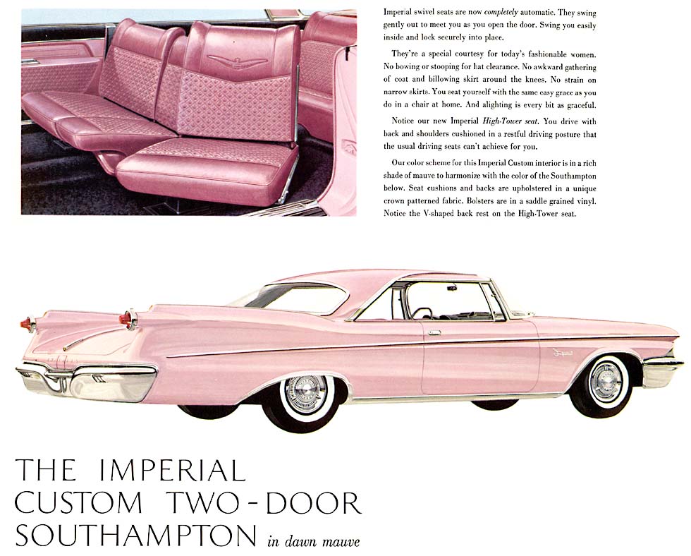 1960 Chrysler Imperial Brochure Page 4